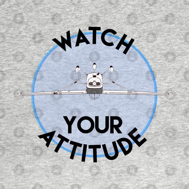 Watch Your Attitude - Inverted Cessna 172 by Vidision Avgeek